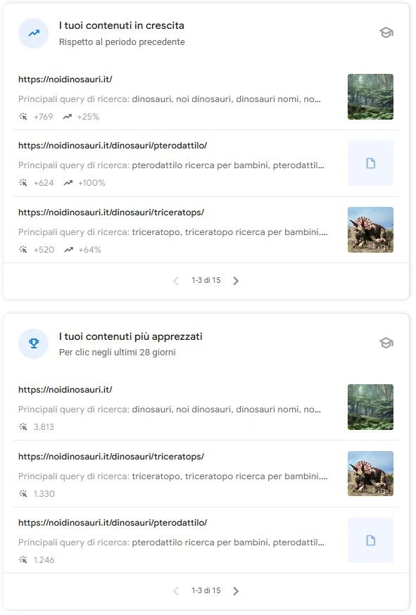 Report Google Search Console Insights 1