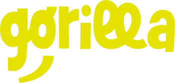 Gorilla logo yellow